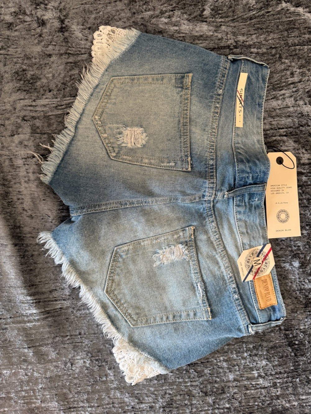 Jean Crochet shorts - Picture 9 of 9